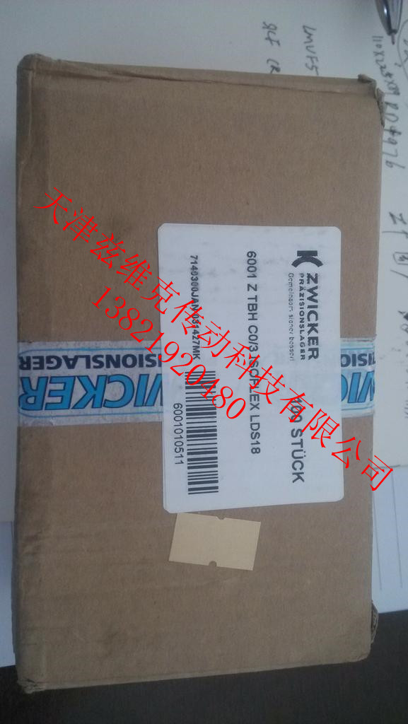 ZWICKER 6001ZTBH軸承-天津茲維克